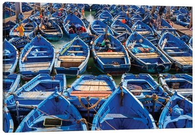 Fishing Boats, Morocco I Canvas Art Print - Morocco