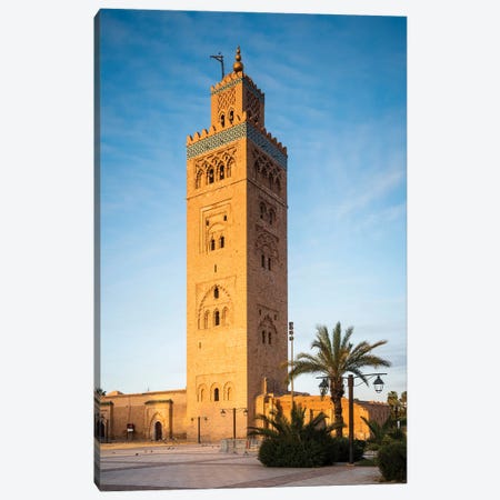 Sunrise At The Mosque, Morocco II Canvas Print #TEO1325} by Matteo Colombo Canvas Print