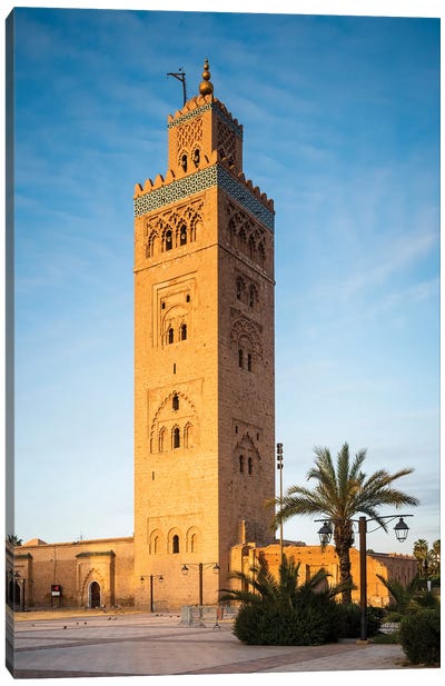 Sunrise At The Mosque, Morocco II Canvas Art Print