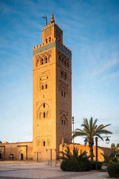 Moroccan Culture: Sunrise At The Mosque, Morocco II by Matteo Colombo