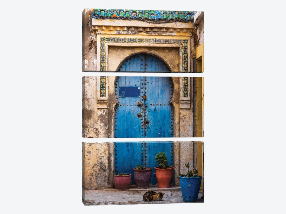 In The Medina, Morocco by Matteo Colombo 3-piece Canvas Art