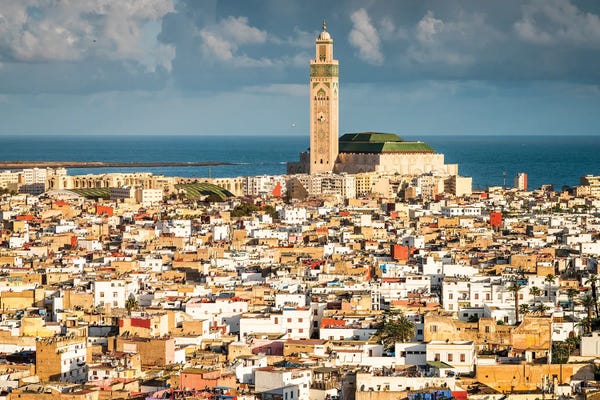 Morocco: Sunrise In Casablanca by Matteo Colombo