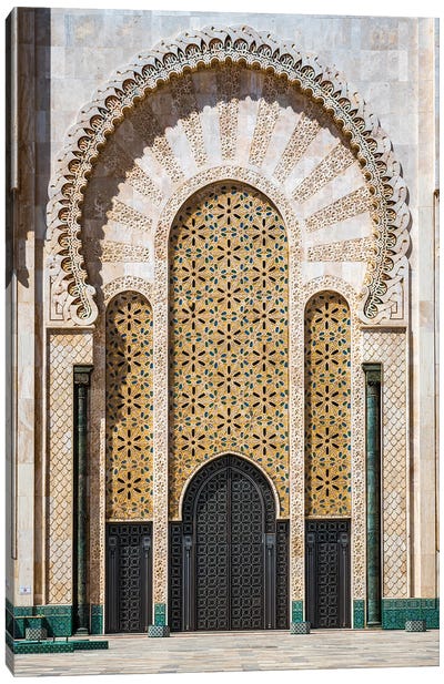 Moroccan Architecture II Canvas Art Print - Moroccan Patterns