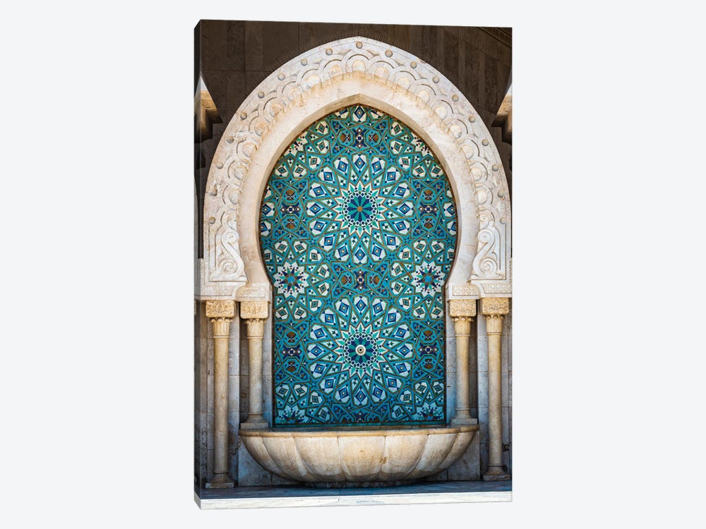 Moroccan Architecture III by Matteo Colombo 1-piece Canvas Wall Art