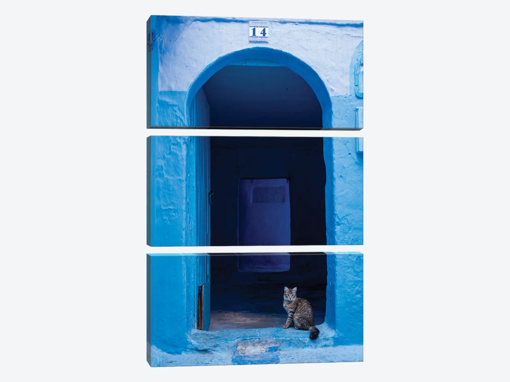 Car On The Door, Morocco I by Matteo Colombo 3-piece Canvas Wall Art