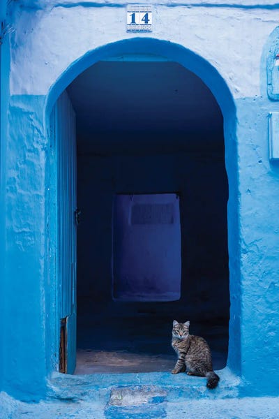 Moroccan Décor: Car On The Door, Morocco I by Matteo Colombo