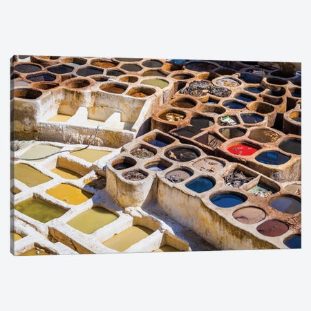 At The Tannery, Morocco Canvas Print #TEO1353} by Matteo Colombo Art Print