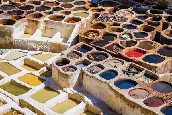 Morocco: At The Tannery, Morocco by Matteo Colombo