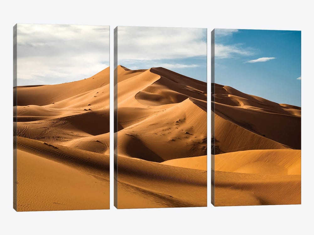 Sahara Dunes, Morocco by Matteo Colombo 3-piece Canvas Artwork