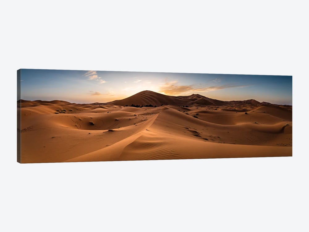 Sunset In The Sahara, Morocco by Matteo Colombo 1-piece Canvas Art