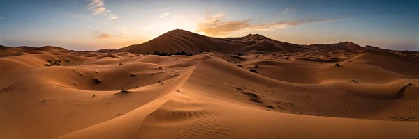 Moroccan Décor: Sunset In The Sahara, Morocco by Matteo Colombo