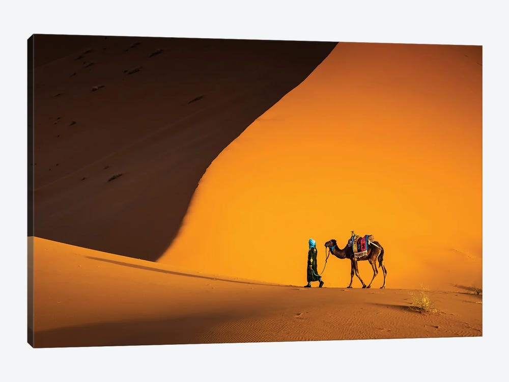 The Camel Driver, Morocco II by Matteo Colombo 1-piece Canvas Wall Art