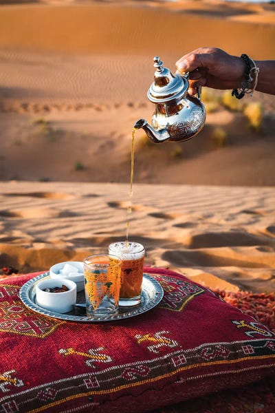 Moroccan Décor: Tea In The Desert, Morocco by Matteo Colombo