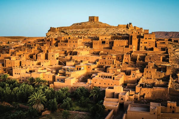 Moroccan Décor: Ait Benhaddou, Morocco by Matteo Colombo
