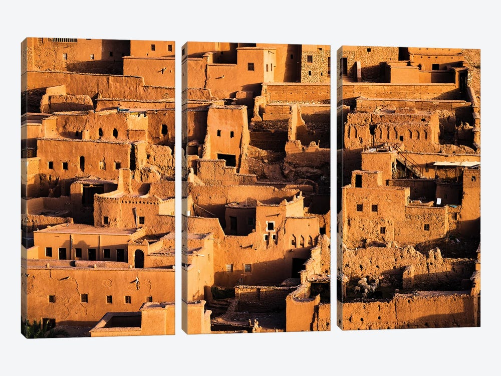 The Kasbah, Morocco II by Matteo Colombo 3-piece Canvas Artwork