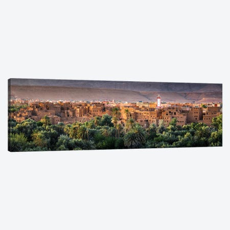 Sunset Over The Old Fortress, Morocco Canvas Print #TEO1374} by Matteo Colombo Canvas Artwork