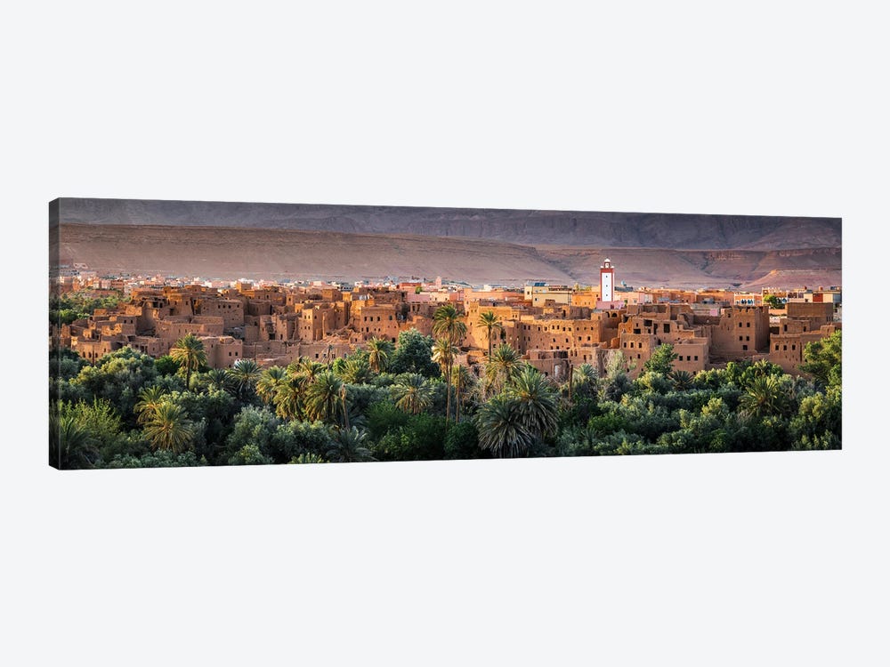 Sunset Over The Old Fortress, Morocco by Matteo Colombo 1-piece Canvas Wall Art