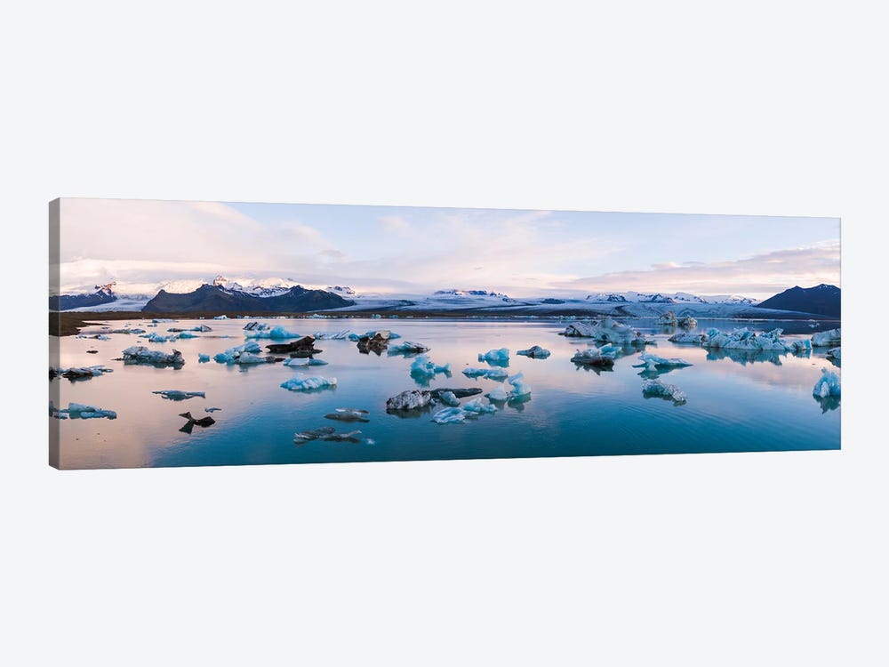 Jokulsarlon Glacial Lake, Iceland by Matteo Colombo 1-piece Canvas Art Print
