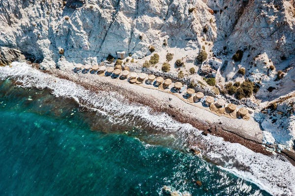 Santorini: White Beach, Santorini by Matteo Colombo
