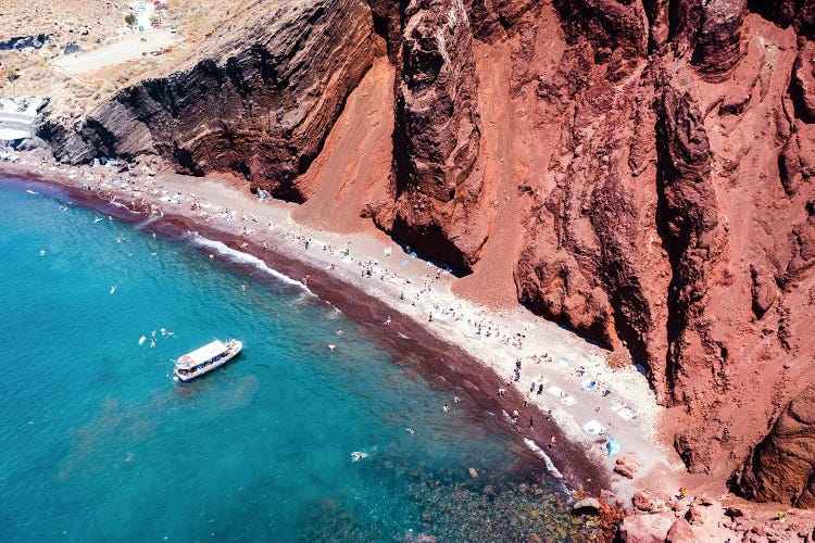 Red Beach, Santorini