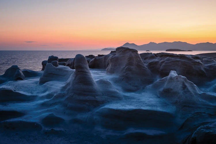 Sunset Over Milos, Greece
