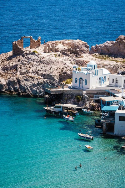 Mykonos: Summer On Milos Island, Greece I by Matteo Colombo