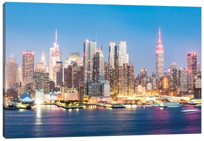 Midtown Manhattan Skyline, New York City Canvas Art Print - Best of Photography