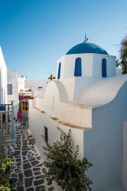 In The Streets Of Paros, Greece