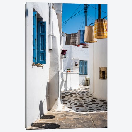 In The Streets Of Naxos, Greece Canvas Print #TEO1469} by Matteo Colombo Art Print