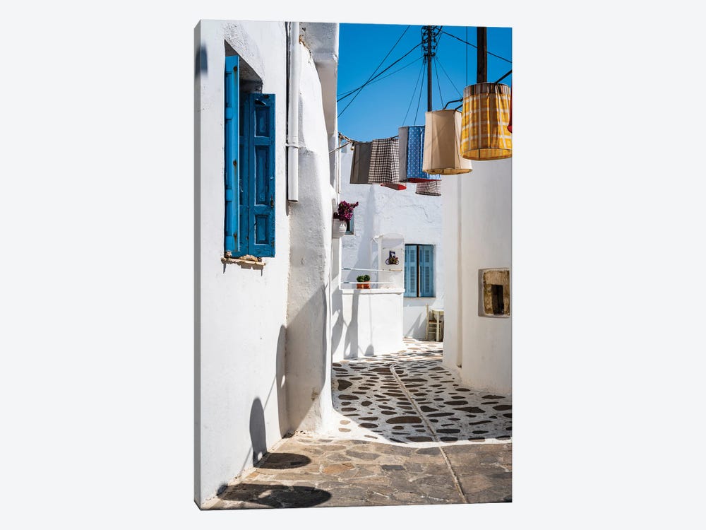 In The Streets Of Naxos, Greece by Matteo Colombo 1-piece Canvas Print