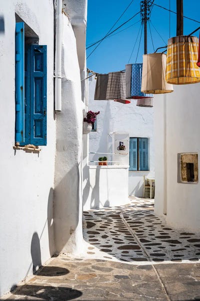 In The Streets Of Naxos, Greece