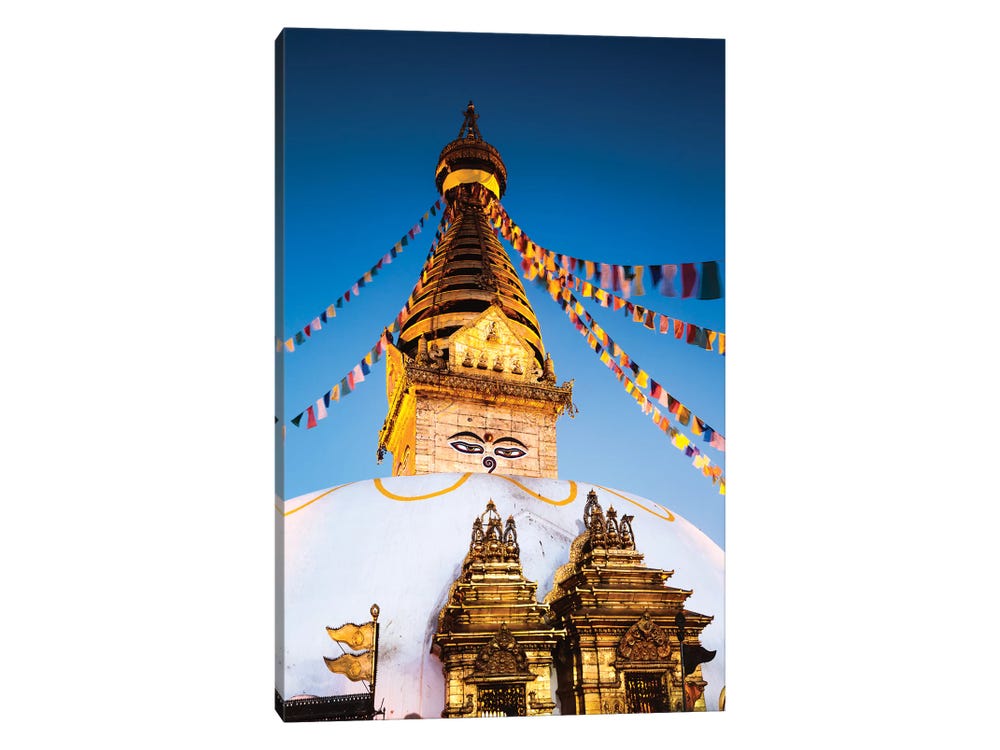 Kathmandu Print  Limited Edition Nepal Travel Poster of Kathmandu