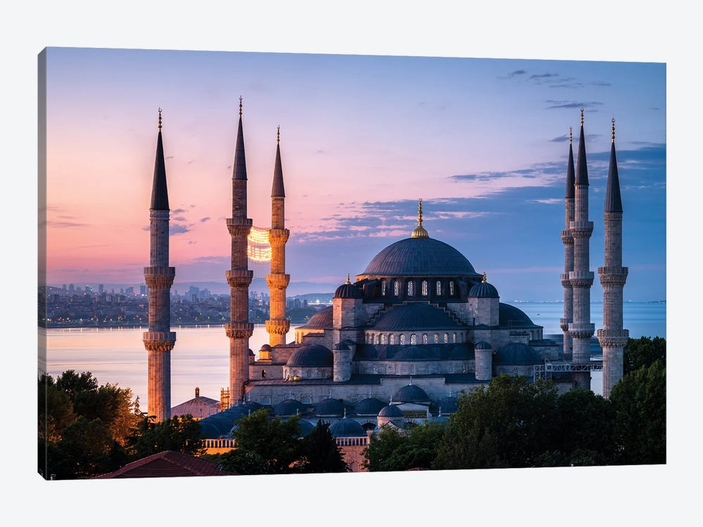 The Blue Mosque, Istanbul, Turkey by Matteo Colombo 1-piece Canvas Print