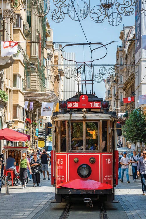 Tram In Istanbul, Turkey
