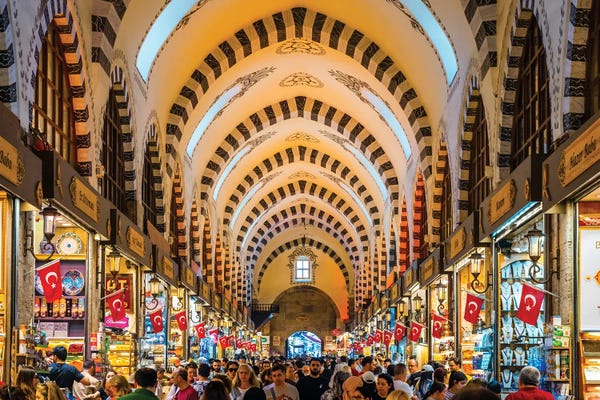 Middle Eastern Culture: The Spice Souk, Istanbul, Turkey by Matteo Colombo