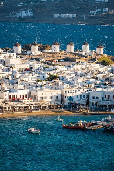 Mykonos: Mykonos Town, Greece II by Matteo Colombo