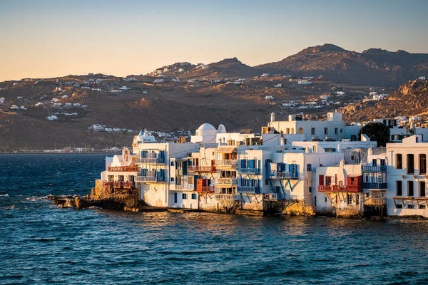 Mykonos: Little Venice Mykonos by Matteo Colombo