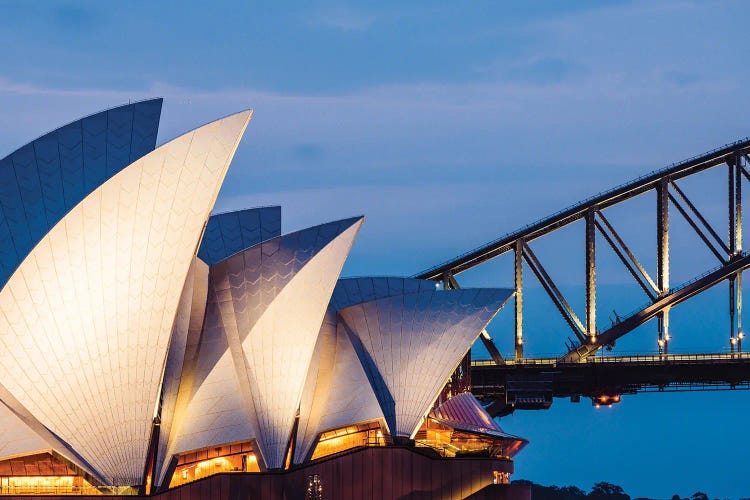 Sydney Opera House At Night