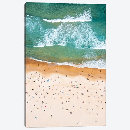 Bondi Beach Aerial, Australia I Canvas Print #TEO1547} by Matteo Colombo Canvas Print
