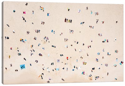 Bondi Beach Aerial, Australia III Canvas Art Print - Aerial Beaches 