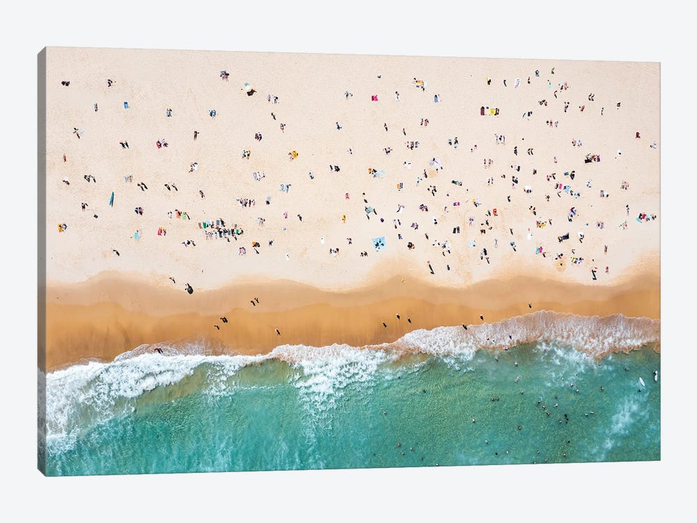 Bondi Beach Aerial, Australia II by Matteo Colombo 1-piece Canvas Artwork