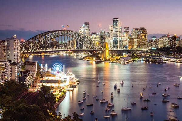 Oceania: Sydney Harbour At Night by Matteo Colombo