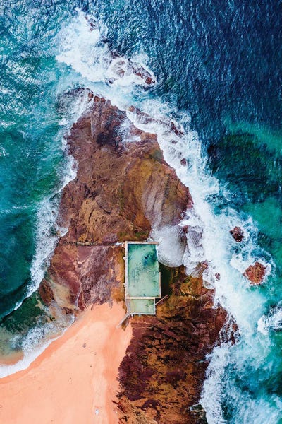 New South Wales: Rock Pool Sydney Australia I by Matteo Colombo