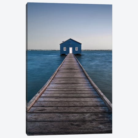 The Blue Boat House Perth Australia Canvas Print #TEO1555} by Matteo Colombo Canvas Art
