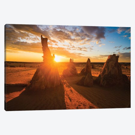 Pinnacles Desert Australia II Canvas Print #TEO1557} by Matteo Colombo Canvas Artwork