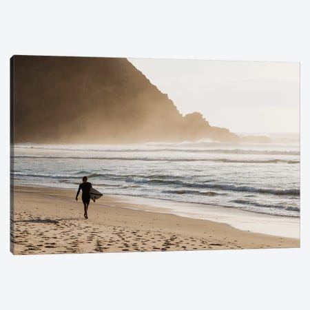 The Surfer At The Beach I Canvas Print #TEO1561} by Matteo Colombo Canvas Art