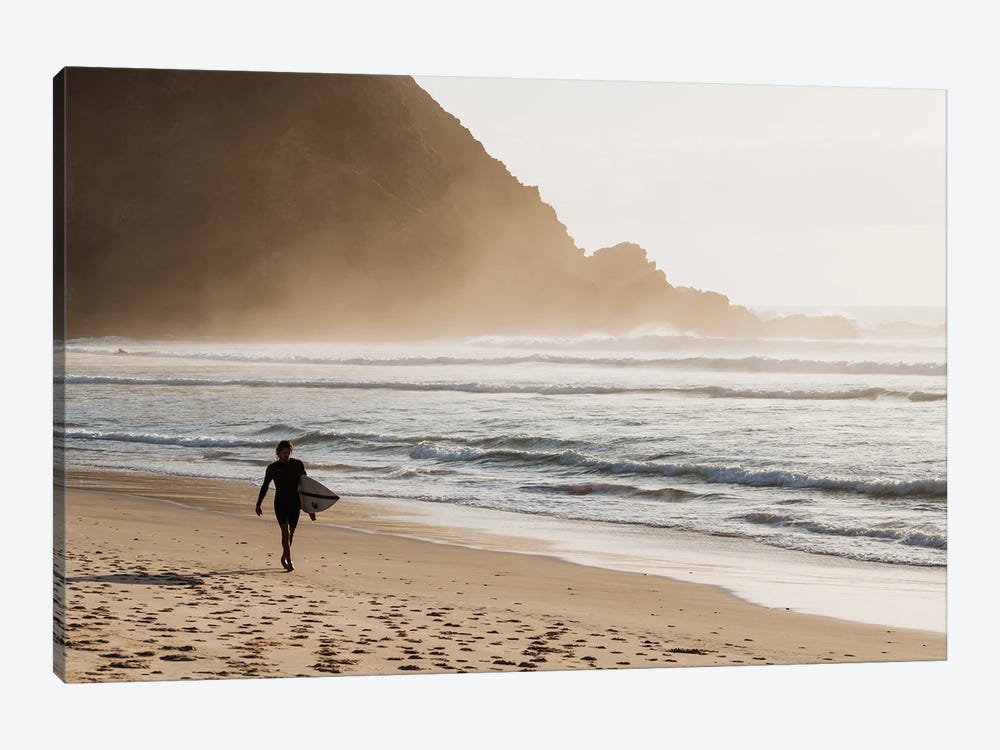 The Surfer At The Beach I by Matteo Colombo 1-piece Canvas Artwork