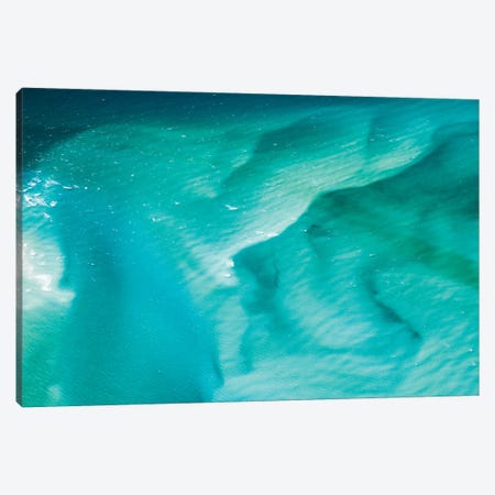 Ocean Abstract, Whitsundays, Australia Canvas Print #TEO1569} by Matteo Colombo Canvas Artwork