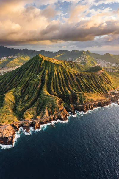 Koko Crater And Coast, Hawaii by Matteo Colombo canvas print