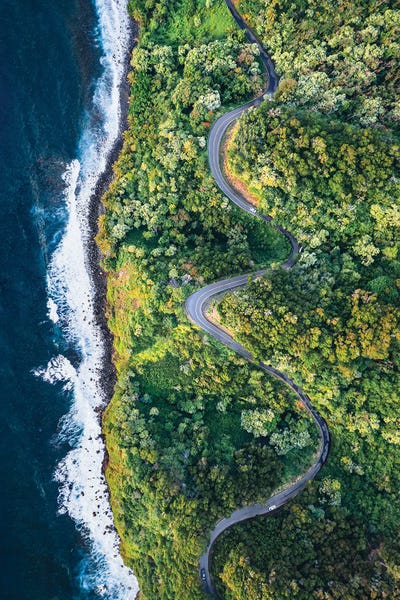 Hawaii: Coastal Road To Hana, Maui, Hawaii by Matteo Colombo